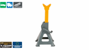 Winntec 3 Ton Ratchet Type Axle Stands Pair