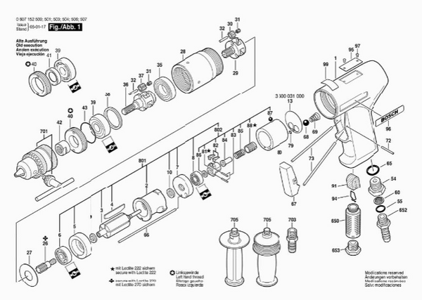 Bosch Extruder Gun Compression Spring for Trigger