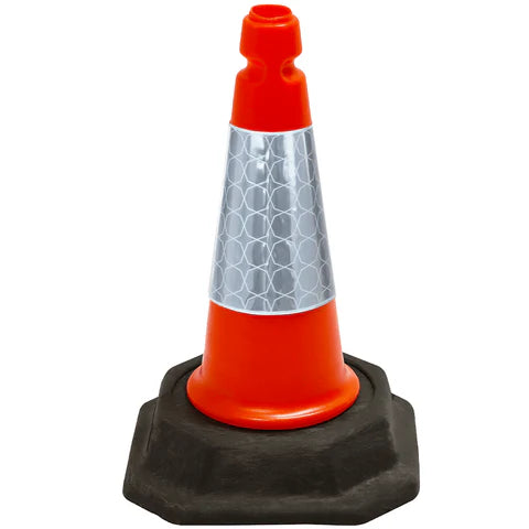 Traffic Cone 500mm 2 Piece