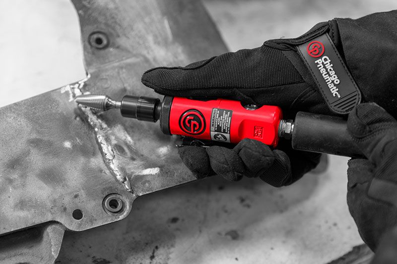 Chicago Pneumatic CP876 Front Exhaust Die Grinder / Tyre Buffer
