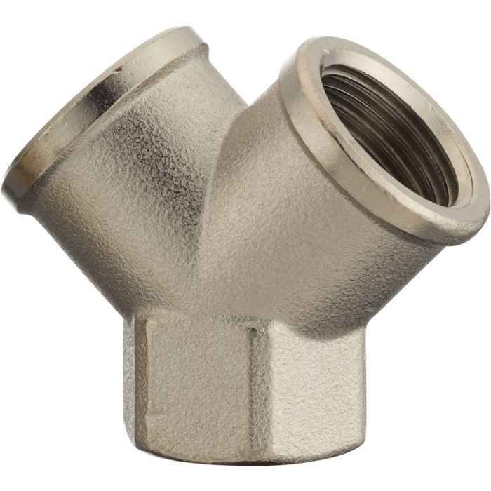 Thread Rp 1 PCL Y Piece Connector Female Thread Rp 1/2