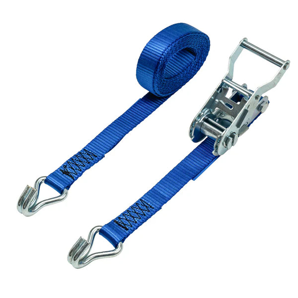 Ratchet Strap 25mm x 4m 1500kg with Claw Hooks