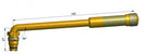 TRJ652 Large Bore Valve 94° Bend Length 140mm