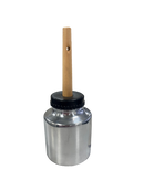 Solution Dispenser With Lid and Brush