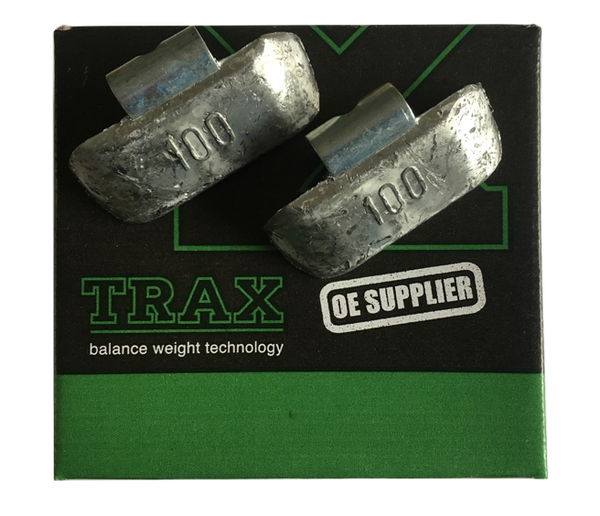 TRAX 100g Lead Wheel Weight for Truck Rims - Box of 10