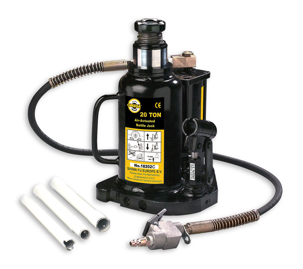 マーカー　デュークPT16 ジャンク Omega 18202 Air-Hydraulic Bottle Jack 20 tons