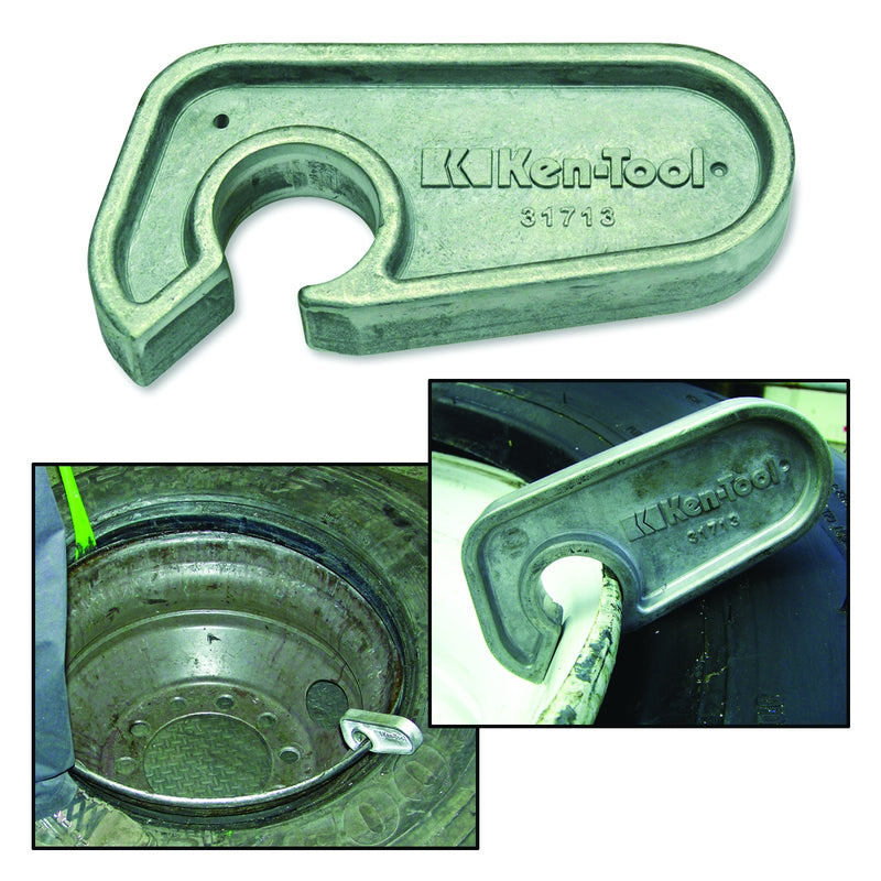 Ken-Tool Aluminium Bead Holder for Steel & Aluminium Wheels (Pair)