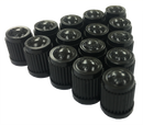 Schrader Black TPMS Valve Caps x 100 42321-69
