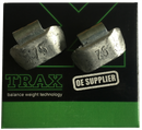 TRAX 75g Lead Wheel Weight for Truck Rims - Box of 10