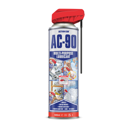 AC-90 Action Can Twin Spray Multi-Purpose Lubricant 500ml