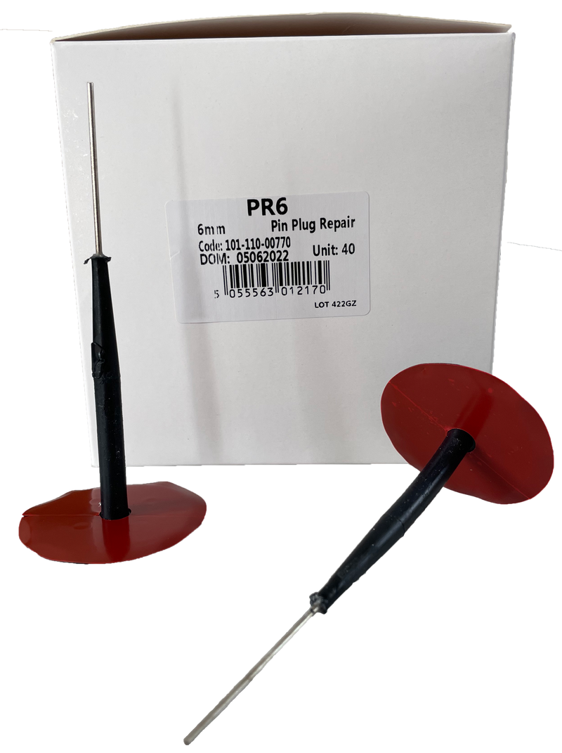 Tech 6mm Plug Repair Patch Box of 40