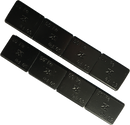 TRAX 50g Black Adhesive Truck Wheel Weights Lead Free