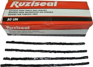 Ruzi Black String Inserts 180mm Long x 3.5mm approximately Box of 50