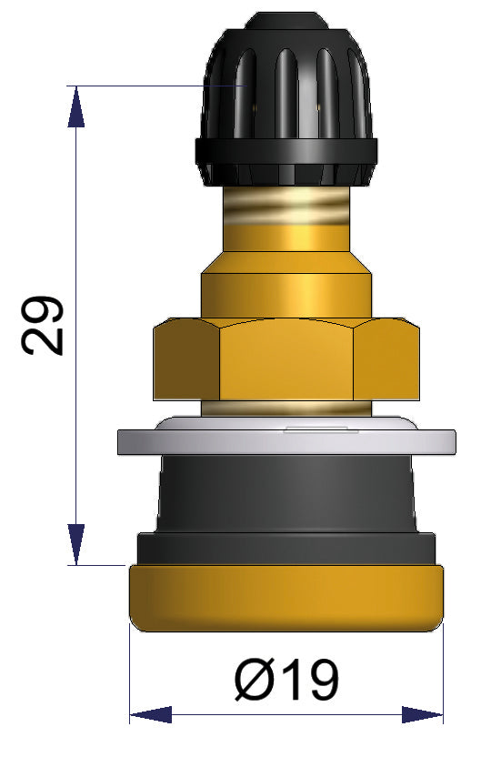 TR575 Tyre Valve