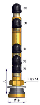 TR570 Straight Super Single Valve