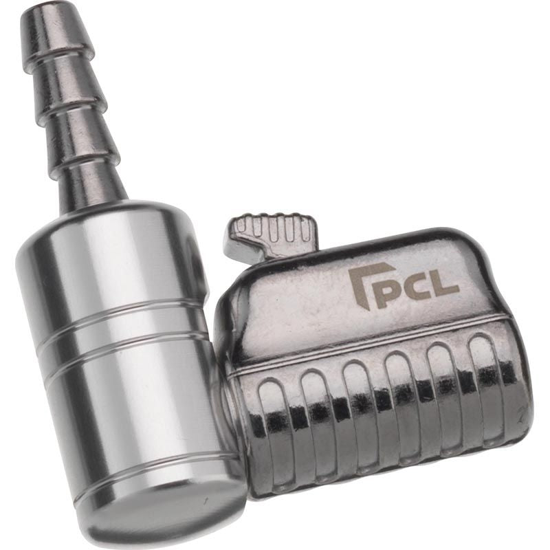 PCL Air Connector, Angled, Swivel, Open End, Hose Tail for  6.35mm / 1/4" Bore Hose CH4H01