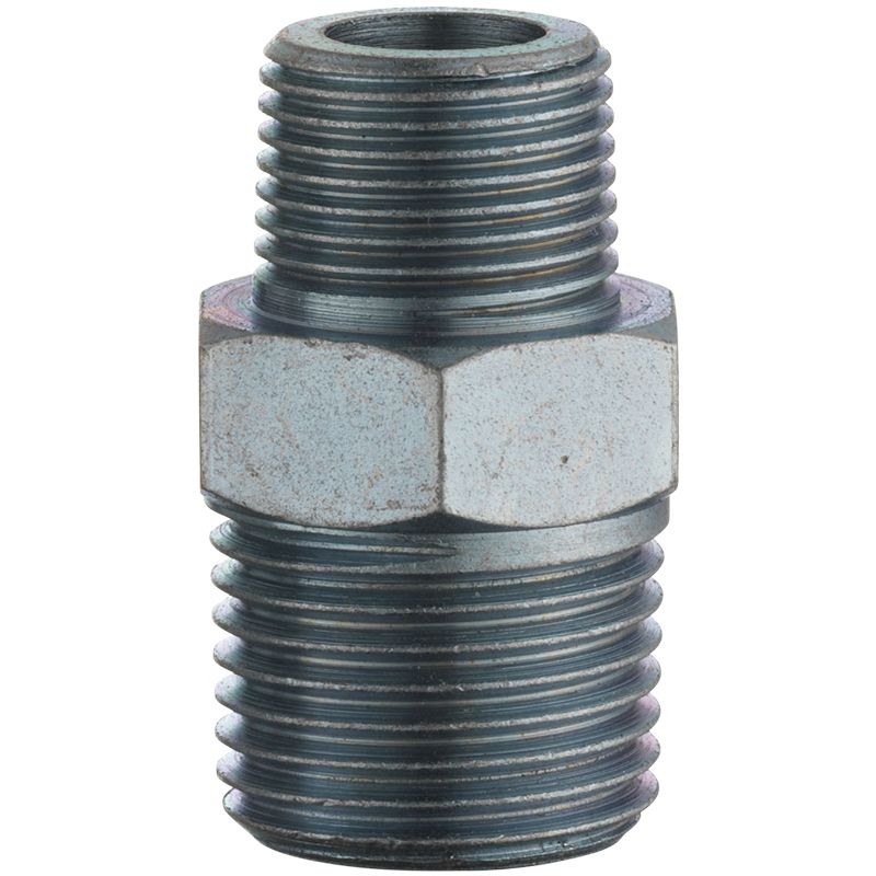 PCL HC6898 Double Union Nut – R 1/2" Male Thread Air Hose Fitting