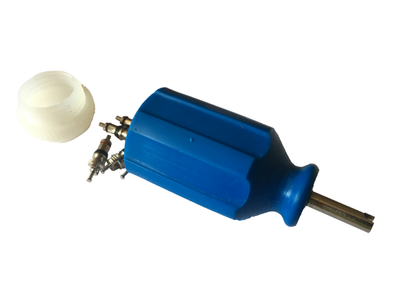 Valve Core Screwdriver Tool With Storage Facility In The Handle