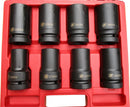 Impact Socket Set 8 piece 1" drive