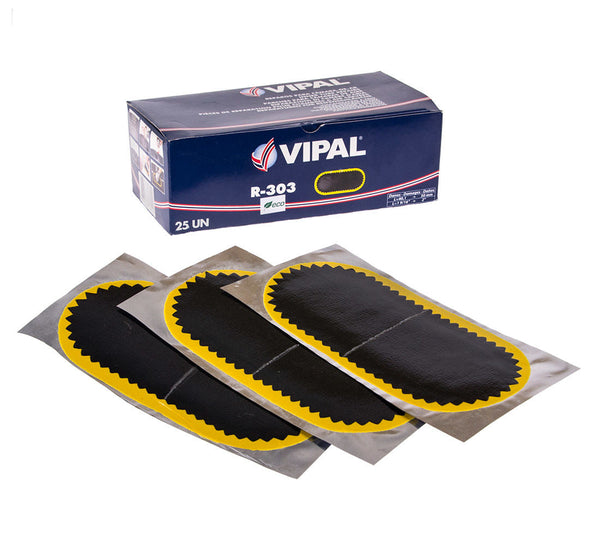 Vipal Tube Repair Patches R301 95 X 50 Box of 25
