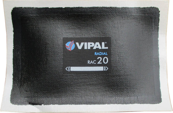 Vipal RAC20 Radial Tyre Patches 80 x 120mm Box of 10