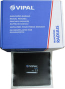 Vipal RAC25 Radial Tyre Patches 115 x125mm Box of 10