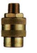 Hydraulic quick coupler - female Tool half only for LEM tools - 1/4"