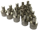 Key Top Metal Valve Caps Bag of 100 S2021