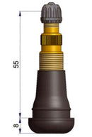 Air-Water Tyre Valves Rubber Snap in Version for Farm & Plant Vehicles