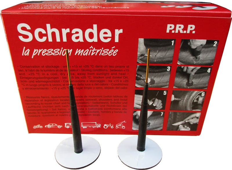 Schrader/Michelin 6mm stem Plug Repair Patches Box of 24