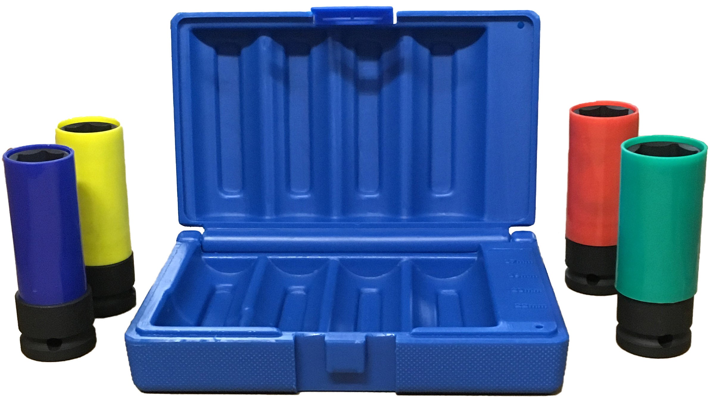 Alloy Wheel Nut Impact Socket Set 4 piece 1/2