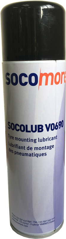 SOCOLUB V0690 Tyre Lubricant Spray for Motorcycle & Car Tyres