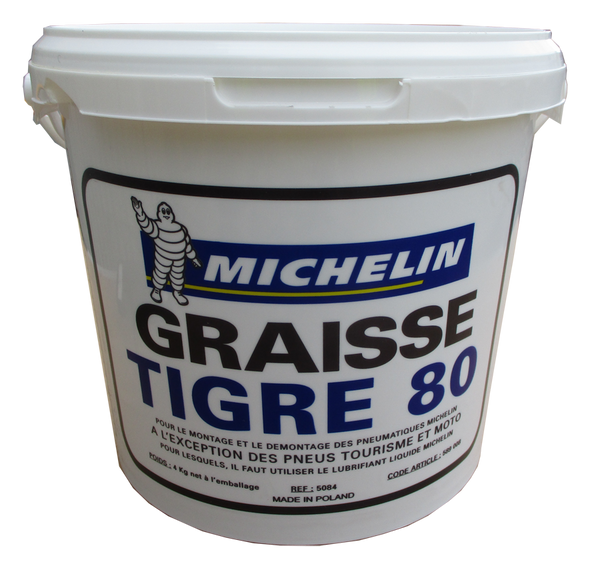 Michelin TIGRE-80 Tyre Mounting Grease 4kg for Truck & Bus Tyres