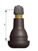 TR415 Bag (100) Rubber Snap In Tubeless Tyre Valve