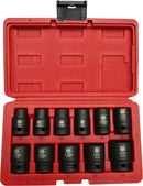 Impact Socket Set 11 piece 1/2" drive Standard Length