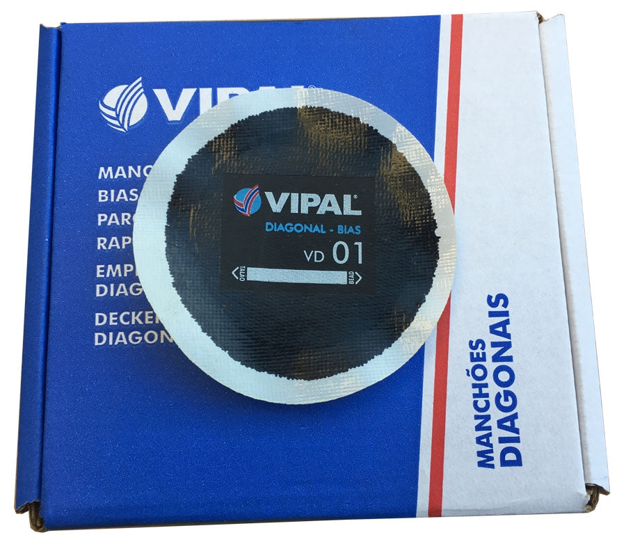 Vipal VD01 60mm Cross Ply Patch Box of 30