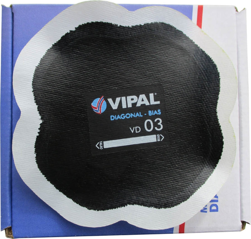 Vipal VD03 105mm Cross Ply Patch Box of 10